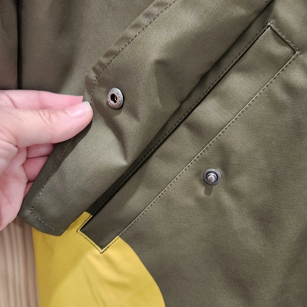 Boden Women's Polka Dot Hooded Waterproof Rain Jacket - Multicolor - Picture 4 of 5